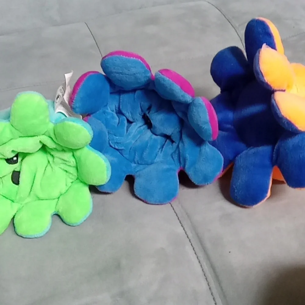 Octopus Plushie Toy Set Of 3